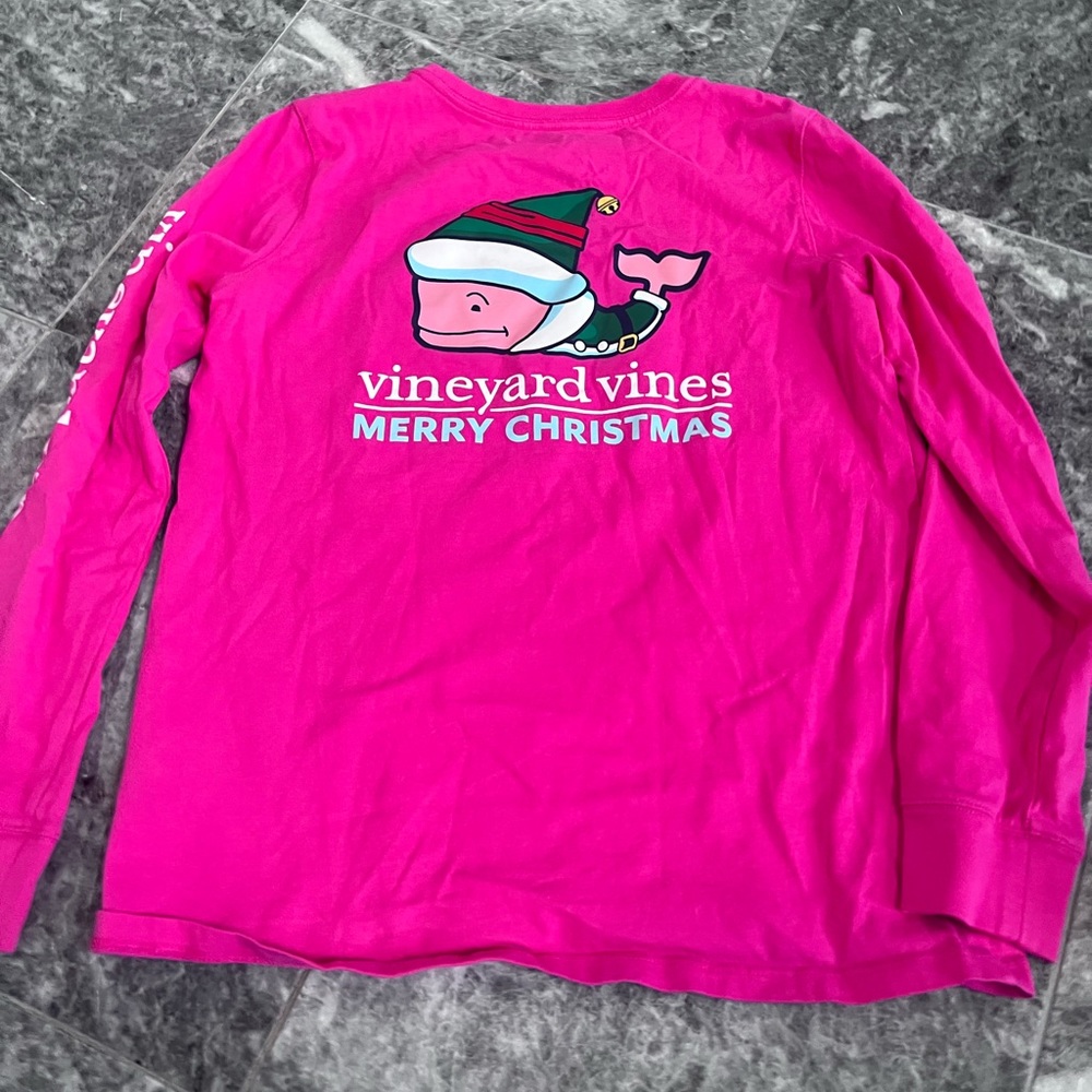 Vineyard Vines - christmas long sleeve tee